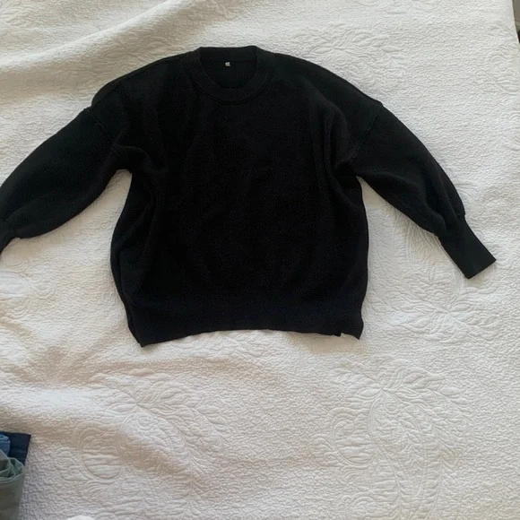 Oversize black sweater M - Picture 1 of 3